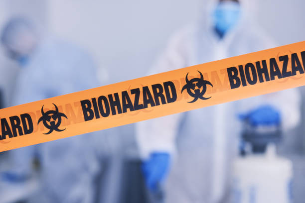 Professional Biohazard technician working in Center Barnstead, NH